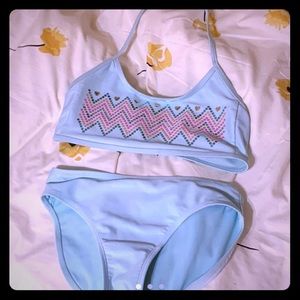 (Two piece swimsuit) Large (10-12) Girls/Juniors
